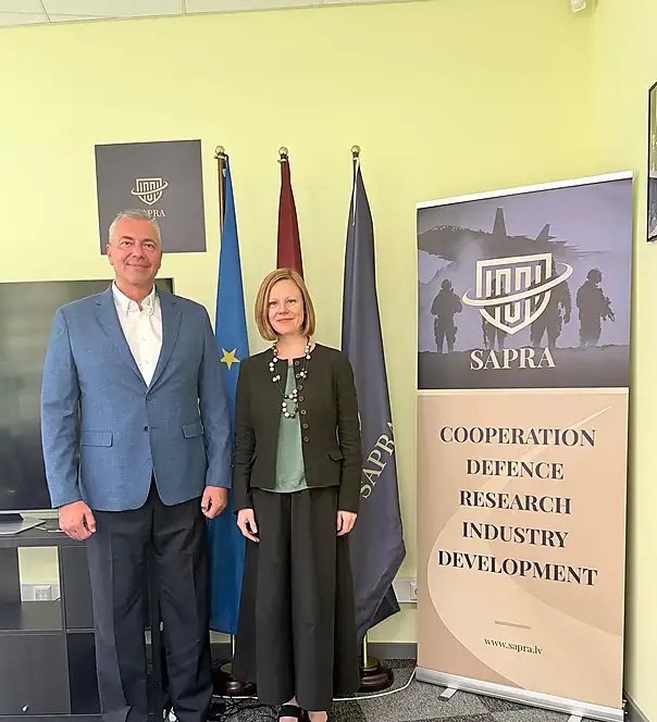 SAPRA Met with Latvia’s Ambassador-Designate to Greece Ieva Cēsniece