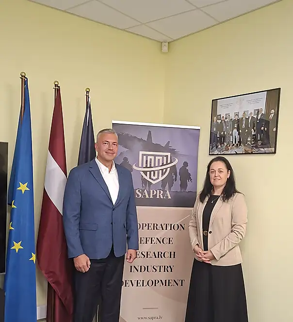 SAPRA Discussed Defence Industry Development with the Ambassador of Moldova to Latvia